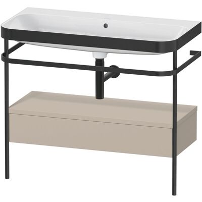 Set Duravit Happy D.2 Plus Con Consola Metálica Y Cajón, Set Duravit Happy D.2 Plus Con Consola Metálica Y Cajón,