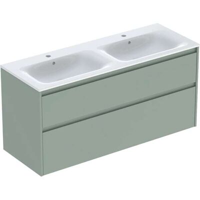 Geberit Renova Plan Conjunto Mueble Doble Lavabo Borde Estrecho, Geberit Renova Plan Conjunto Mueble Doble Lavabo Borde Estrecho,