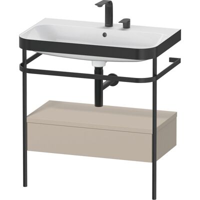 Set Duravit Happy D.2 Plus Con Consola Metálica Y Cajón, Set Duravit Happy D.2 Plus Con Consola Metálica Y Cajón,