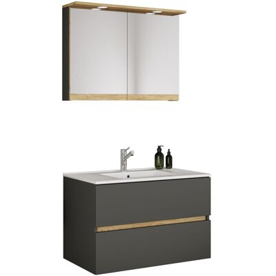 Conjunto De Muebles De Baño Con Lavabo Cosila-i 81 101x81x47 - Vcm Conjunto De Muebles De Baño Con Lavabo Cosila-i 81 101x81x47 - Vcm