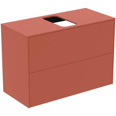 Armario de baño colgante Ideal Standard Conca - 2 cajones 80x37x55cm Armario de baño colgante Ideal Standard Conca - 2 cajones 80x37x55cm