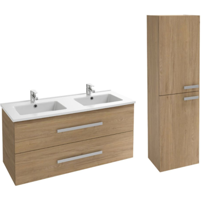 Mueble de baño doble lavabo Jacob Delafon Ola Up 120cm - Chêne Mueble de baño doble lavabo Jacob Delafon Ola Up 120cm - Chêne