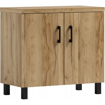 OEM Mueble De Baño Bajo El Lavabo Roco 80 Gold Craft Oak OEM Mueble De Baño Bajo El Lavabo Roco 80 Gold Craft Oak