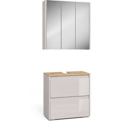 Conjunto De Muebles De Baño Majest, Cachemira/artesanal, 2 Partes, Vicco Conjunto De Muebles De Baño Majest, Cachemira/artesanal, 2 Partes, Vicco