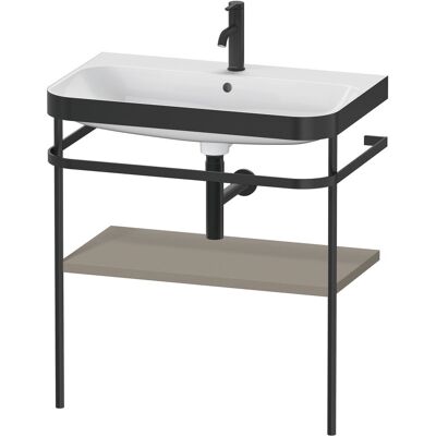 Conjunto c-bonded Duravit Happy D.2 Plus - 77,5x49cm - Gris piedra satinado Conjunto c-bonded Duravit Happy D.2 Plus - 77,5x49cm - Gris piedra satinado