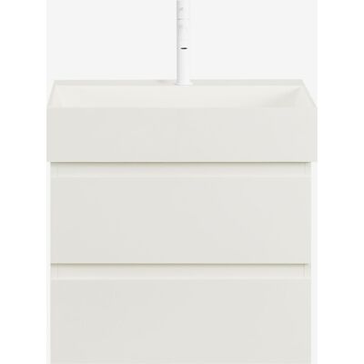 Sklum - Conjunto de baño en madera de Fresno con lavabo integrado Sklum - Conjunto de baño en madera de Fresno con lavabo integrado