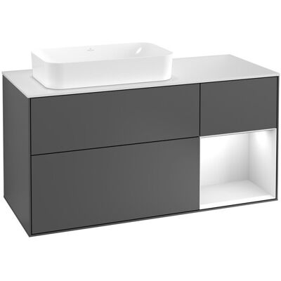 Villeroy & Boch Villeroy&boch - Finion, Muebles De Baño, 1200 X 603 X 501 Mm, Angular, Con Estantería (iluminada), Modelo Suspendido, En Madera, Lavabo A La Izquierda, Iluminación Led, 1x Led / 2.3w, 2x Led / 4.2w, 2700 K A 6480 K, Villeroy & Boch Villeroy&boch - Finion, Muebles De Baño, 1200 X 603 X 501 Mm, Angular, Con Estantería (iluminada), Modelo Suspendido, En Madera, Lavabo A La Izquierda, Iluminación Led, 1x Led / 2.3w, 2x Led / 4.2w, 2700 K A 6480 K,