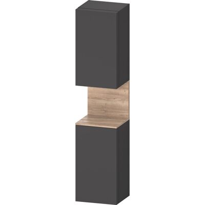 Armario de Baño Duravit Qatego - Gris Grafito, 2 Puertas, Luz LED Armario de Baño Duravit Qatego - Gris Grafito, 2 Puertas, Luz LED
