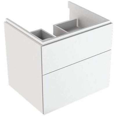 KERAMAG Geberit Xeno 2 Mueble Bajo Lavabo 580x530x462mm, 2 Cajones, KERAMAG Geberit Xeno 2 Mueble Bajo Lavabo 580x530x462mm, 2 Cajones,