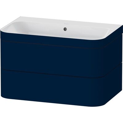 Duravit Azul Noche Mate Seda Conjunto de Baño - HP4637N9898 Duravit Azul Noche Mate Seda Conjunto de Baño - HP4637N9898