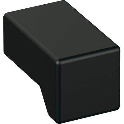 Hewi - Pomo Para Mueble 547.15b Ku.90 Jet Black Ma Hewi - Pomo Para Mueble 547.15b Ku.90 Jet Black Ma