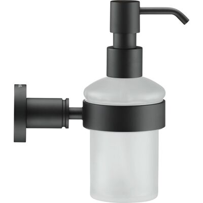 Duravit D-Code Dispensador de jabón - Montaje en la pared, 390 ml, Negro Mate Duravit D-Code Dispensador de jabón - Montaje en la pared, 390 ml, Negro Mate