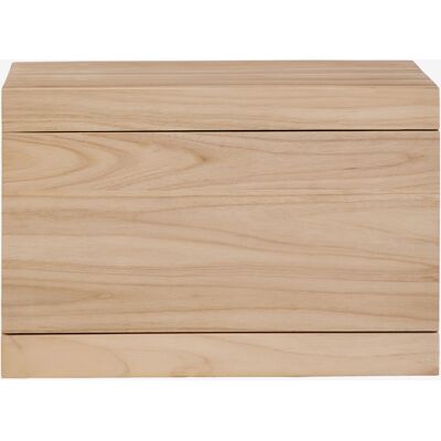 Conjunto De Mueble De Baño Suspendido 60x45 Cm En Madera De Teca Belivetta Sklum Conjunto De Mueble De Baño Suspendido 60x45 Cm En Madera De Teca Belivetta Sklum