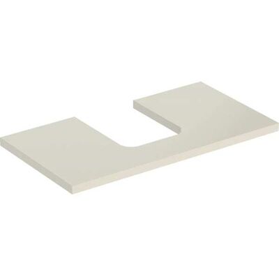 Placa de lavabo Geberit One con recorte central - 90x3x47cm Placa de lavabo Geberit One con recorte central - 90x3x47cm