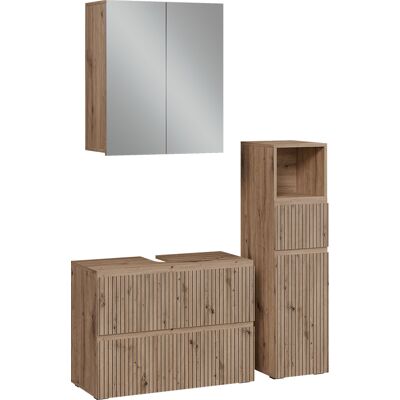Conjunto De Muebles De Baño De 3 Piezas Takumi, Artesano, 3 Partes, Vicco Conjunto De Muebles De Baño De 3 Piezas Takumi, Artesano, 3 Partes, Vicco