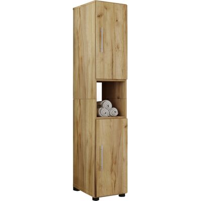 Armario de Baño Flandu Honing Roble - Mueble de Baño Armario de Baño Flandu Honing Roble - Mueble de Baño
