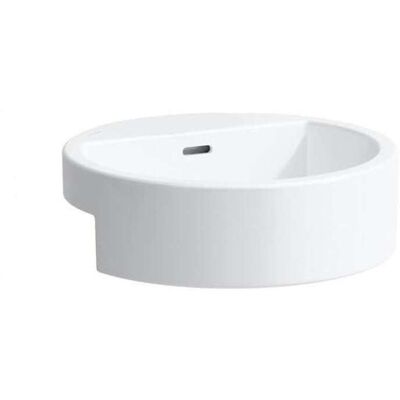 Lavabo semiempotrado Living City - Blanco - 460x460mm Lavabo semiempotrado Living City - Blanco - 460x460mm