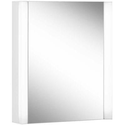 W. Schneider GmbH Armario Espejo LED - Superior, 60x70cm, Blanco, Bisagra Ajustable W. Schneider GmbH Armario Espejo LED - Superior, 60x70cm, Blanco, Bisagra Ajustable