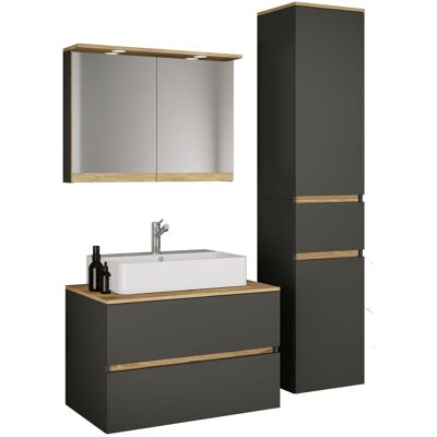 Conjunto De Muebles De Baño Con Lavabo Cosila-a 80 181x120x51 - Vcm Conjunto De Muebles De Baño Con Lavabo Cosila-a 80 181x120x51 - Vcm