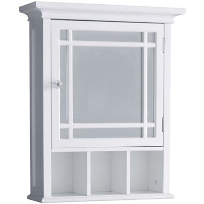 Armario de baño Neal Blanco de Teamson Home - Estante ajustable Armario de baño Neal Blanco de Teamson Home - Estante ajustable