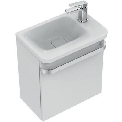 Ideal Standard - Estante Decorativo Puerta Tonic Ii 450mm Roble Gris Derecha Ideal Standard - Estante Decorativo Puerta Tonic Ii 450mm Roble Gris Derecha