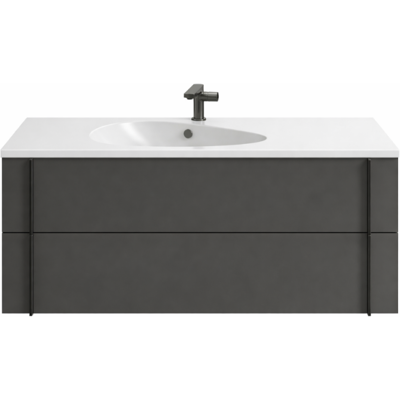 Mueble de baño Jacob Delafon Nouvelle Vague - Gris Brillante Mueble de baño Jacob Delafon Nouvelle Vague - Gris Brillante