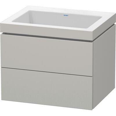 Mueble de lavabo L-Cube Duravit empotrado en pared - Betongrau Matt - LC6926N0707 Mueble de lavabo L-Cube Duravit empotrado en pared - Betongrau Matt - LC6926N0707