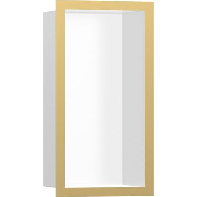 Nicho de Pared Hansgrohe XtraStoris - Acero, Marco Dorado - 300x150x100 Nicho de Pared Hansgrohe XtraStoris - Acero, Marco Dorado - 300x150x100