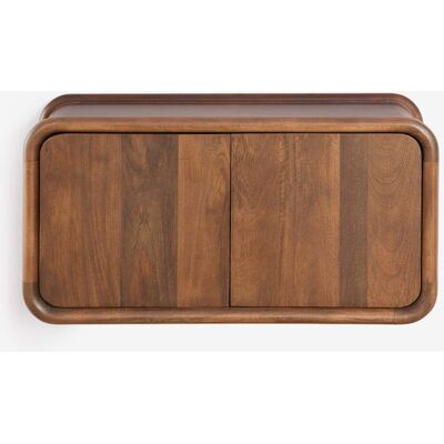 Conjunto De Mueble De Baño Suspendido 90x45 Cm En Madera De Mango Maupaul Sklum Conjunto De Mueble De Baño Suspendido 90x45 Cm En Madera De Mango Maupaul Sklum