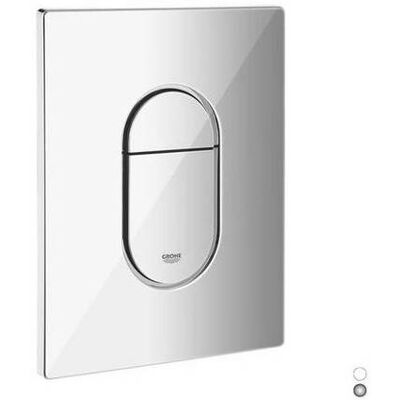 Grohe Arena Cosmopolitan Placa de Doble Descarga Cromada - Accesorio WC Grohe Arena Cosmopolitan Placa de Doble Descarga Cromada - Accesorio WC