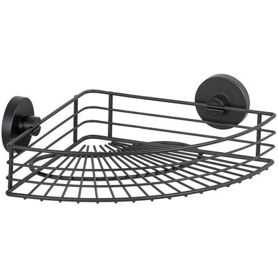 Wenko Bari Estantería De Esquina Negra Compacta Para Baño Wenko Bari Estantería De Esquina Negra Compacta Para Baño