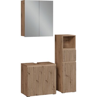 Conjunto De Muebles De Baño De 3 Piezas Takumi, Artesano, 3 Partes, Vicco Conjunto De Muebles De Baño De 3 Piezas Takumi, Artesano, 3 Partes, Vicco