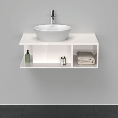 Mueble de lavabo suspendido Duravit D-Neo - 80cm - Compartimento abierto Mueble de lavabo suspendido Duravit D-Neo - 80cm - Compartimento abierto