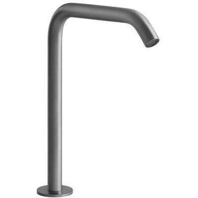 Gessi 316 Flessa Grifo de lavabo de acero inoxidable - 160mm de altura, 156mm de proyección Gessi 316 Flessa Grifo de lavabo de acero inoxidable - 160mm de altura, 156mm de proyección