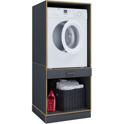 Mueble Para Lavadora Rislo Op Xl 162x67x48 - Vcm Mueble Para Lavadora Rislo Op Xl 162x67x48 - Vcm