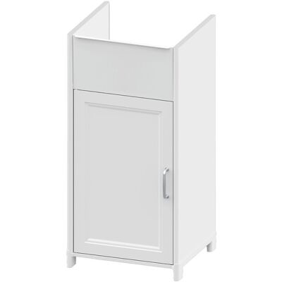 MARCA Armario Lavadero 39x39x78cm Para Lavabo 1 Puerta Blanco Mini MARCA Armario Lavadero 39x39x78cm Para Lavabo 1 Puerta Blanco Mini