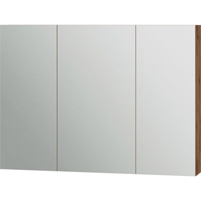 Armario Con Espejo Para Baño Lotta, Roble, 99.7 X 73.2 Cm Con 3 Puertas, Vicco Armario Con Espejo Para Baño Lotta, Roble, 99.7 X 73.2 Cm Con 3 Puertas, Vicco