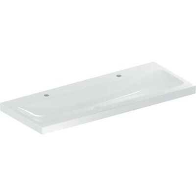 Lavabo Geberit iCon Light - 120x48cm, Blanco, 2 Agujeros Lavabo Geberit iCon Light - 120x48cm, Blanco, 2 Agujeros