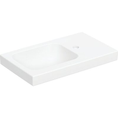 Lavabo Geberit iCon Light - Rectángulo, Agujero a la derecha, Repisa - Lavabo Lavabo Geberit iCon Light - Rectángulo, Agujero a la derecha, Repisa - Lavabo