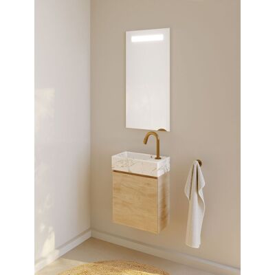 Riho Spring Marble Tiny Set Para Lavabos, Lavabo Con Mueble Bajo Riho Spring Marble Tiny Set Para Lavabos, Lavabo Con Mueble Bajo