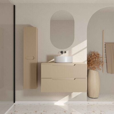 Aurlane - LEON - Marrón Glacé - mueble de baño Aurlane - LEON - Marrón Glacé - mueble de baño