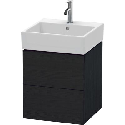 Mueble inferior de lavabo Duravit L-Cube montado en pared con 2 cajones Mueble inferior de lavabo Duravit L-Cube montado en pared con 2 cajones