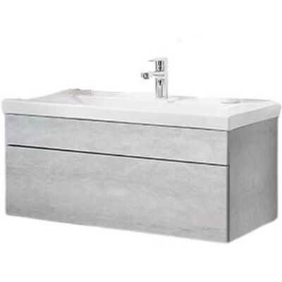 Home Deluxe Conjunto completo de muebles de baño Wangerooge Big Gris Home Deluxe Conjunto completo de muebles de baño Wangerooge Big Gris