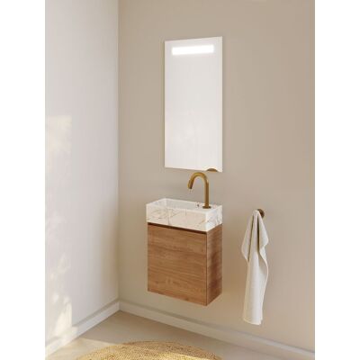 Riho Spring Marble Tiny Set Para Lavabos, Lavabo Con Mueble Bajo Riho Spring Marble Tiny Set Para Lavabos, Lavabo Con Mueble Bajo