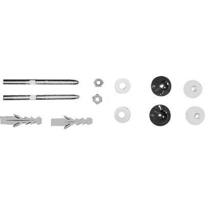 Duravit Kit de Montaje para Urinal - Acero Zincado, Ø 10mm Duravit Kit de Montaje para Urinal - Acero Zincado, Ø 10mm