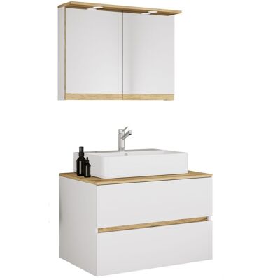 Conjunto De Muebles De Baño Con Lavabo Cosila-a 80 101x80x51 - Vcm Conjunto De Muebles De Baño Con Lavabo Cosila-a 80 101x80x51 - Vcm