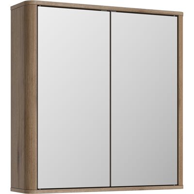 Armario Con Espejo Para Baño Skara, Roble, 56 X 58.4 Cm, Vicco Armario Con Espejo Para Baño Skara, Roble, 56 X 58.4 Cm, Vicco