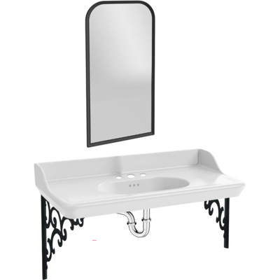 Jacob Delafon Cléo 1889 Mueble de baño suspendido vintage - Mueble de baño Jacob Delafon Cléo 1889 Mueble de baño suspendido vintage - Mueble de baño