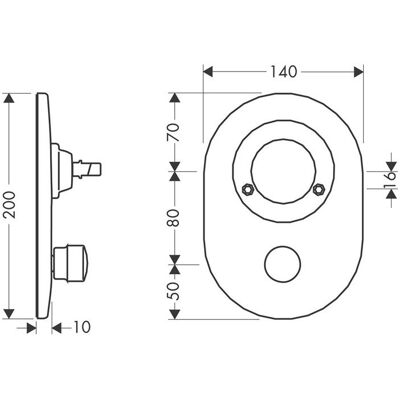 Hansgrohe Kit De Conversión Hg Up Mezclador De Baño Con Fondo De Tubo De Acero-optik Hansgrohe Kit De Conversión Hg Up Mezclador De Baño Con Fondo De Tubo De Acero-optik