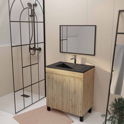 Aurlane - 70 Decorado Roble - Bathroom Cabinet Aurlane - 70 Decorado Roble - Bathroom Cabinet